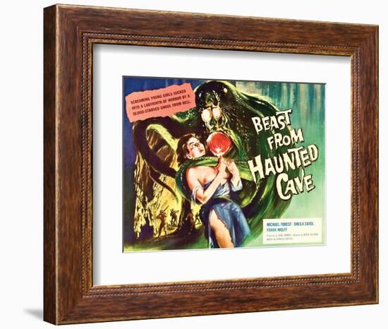 Beast From Haunted Cave - 1960 II-null-Framed Giclee Print