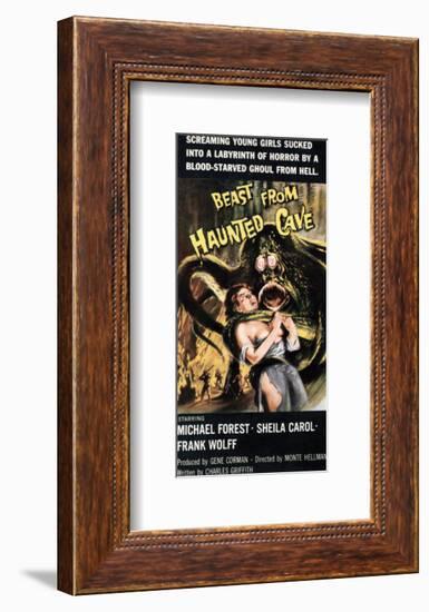 Beast From Haunted Cave - 1960 III-null-Framed Giclee Print