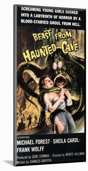 Beast From Haunted Cave - 1960 III-null-Mounted Giclee Print