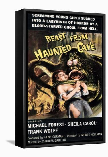 Beast From Haunted Cave, Sheila Carol, 1959-null-Framed Stretched Canvas