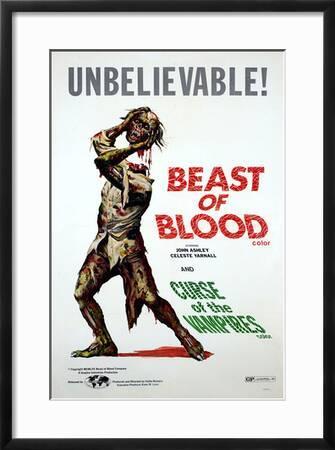 Beast Of Blood 1971 Curse Of The Vampires Aka Ibulong Mo Sa Hangin 1966 Photo Art Com