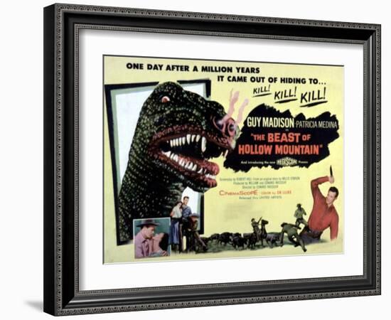 Beast of Hollow Mountain, 1956-null-Framed Art Print