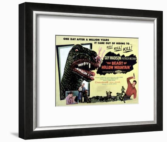 Beast of Hollow Mountain, 1956-null-Framed Art Print