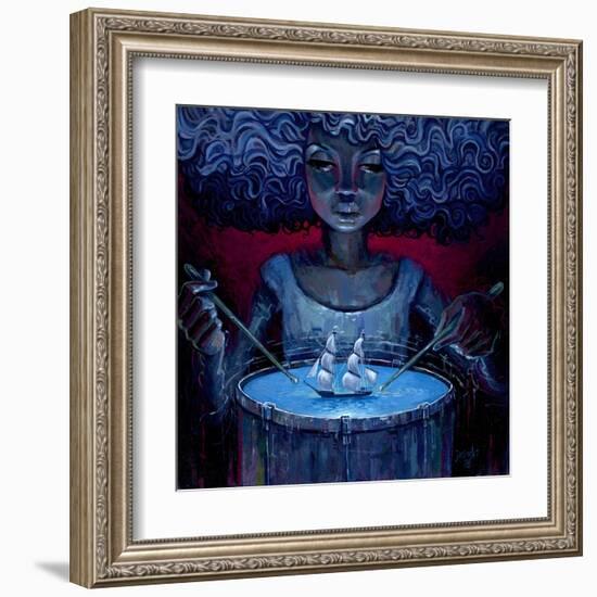 Beat 2 Quarters-Aaron Jasinski-Framed Art Print