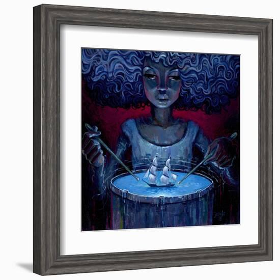 Beat 2 Quarters-Aaron Jasinski-Framed Art Print