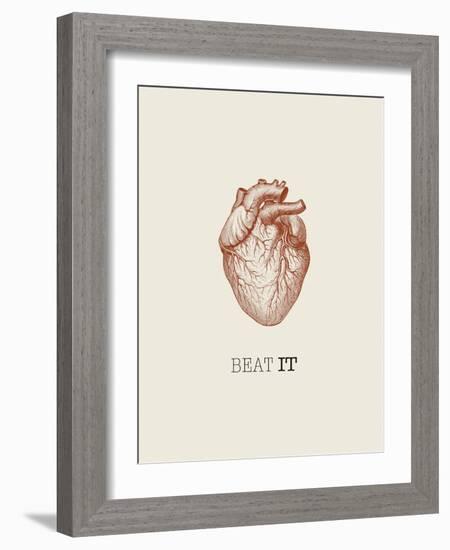 Beat It-null-Framed Art Print