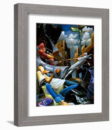 Beat Street-Frank Morrison-Framed Art Print