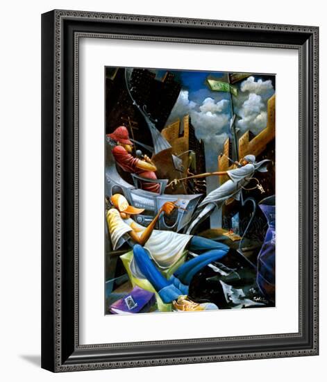 Beat Street-Frank Morrison-Framed Art Print