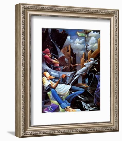 Beat Street-Frank Morrison-Framed Art Print