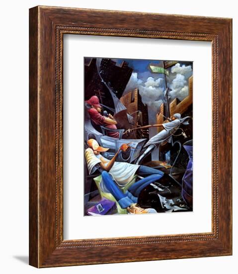 Beat Street-Frank Morrison-Framed Art Print