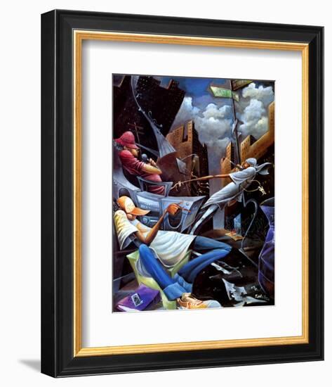 Beat Street-Frank Morrison-Framed Art Print