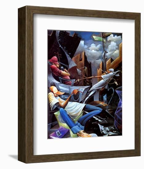 Beat Street-Frank Morrison-Framed Art Print