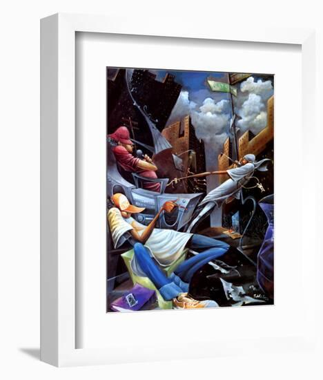 Beat Street-Frank Morrison-Framed Art Print