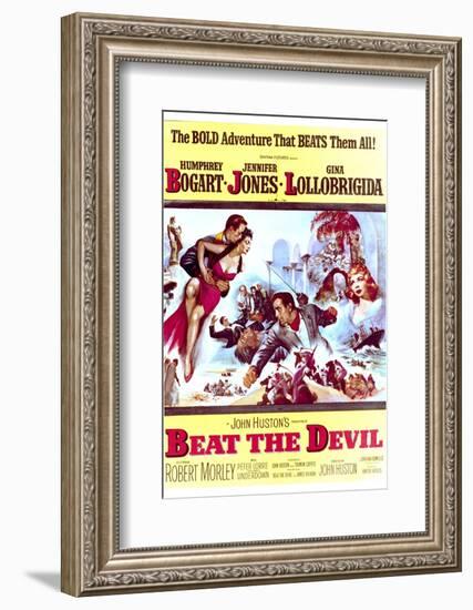 Beat the Devil - Movie Poster Reproduction-null-Framed Photo