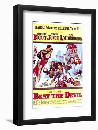 Beat the Devil - Movie Poster Reproduction-null-Framed Photo