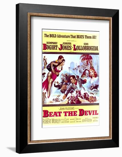 Beat the Devil - Movie Poster Reproduction-null-Framed Photo