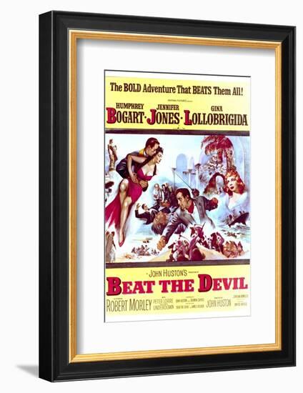 Beat the Devil - Movie Poster Reproduction-null-Framed Photo