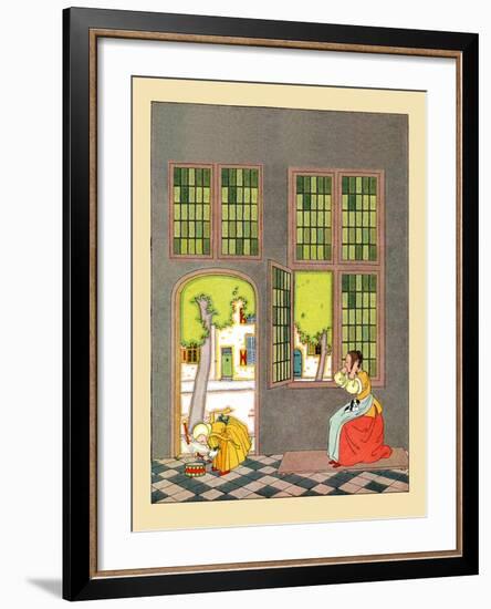 Beat Your Little Drum-Maud & Miska Petersham-Framed Art Print