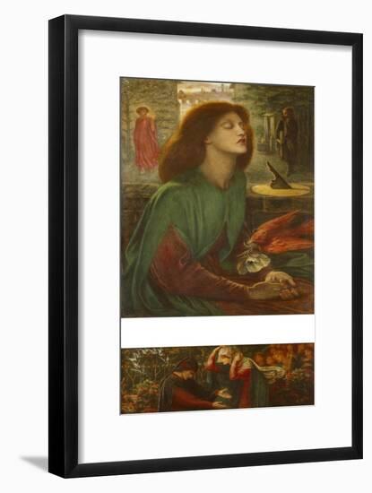 Beata Beatrix, 1871-72-Dante Gabriel Charles Rossetti-Framed Premium Giclee Print