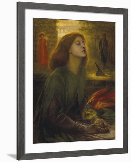 Beata Beatrix-Dante Gabriel Rossetti-Framed Premium Giclee Print