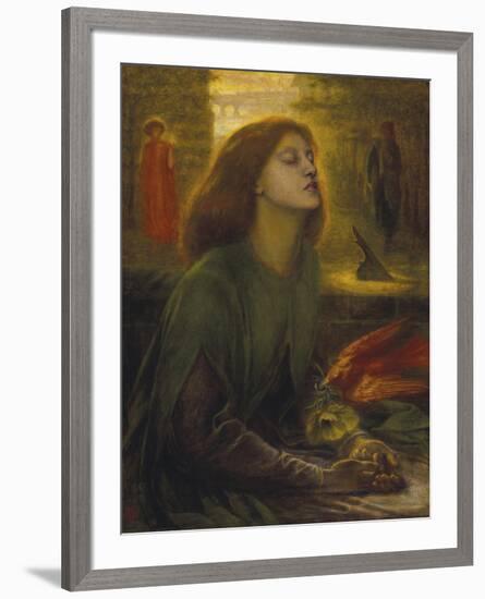 Beata Beatrix-Dante Gabriel Rossetti-Framed Premium Giclee Print