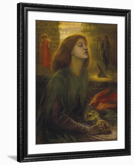 Beata Beatrix-Dante Gabriel Rossetti-Framed Premium Giclee Print