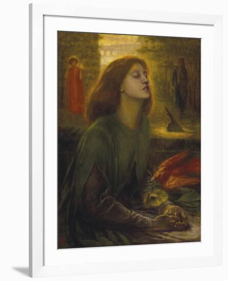 Beata Beatrix-Dante Gabriel Rossetti-Framed Premium Giclee Print