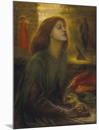 Beata Beatrix-Dante Gabriel Rossetti-Mounted Premium Giclee Print
