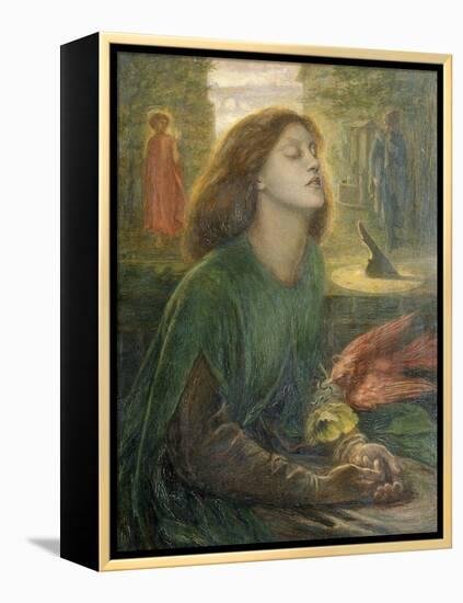 Beata Beatrix-Dante Gabriel Rossetti-Framed Premier Image Canvas