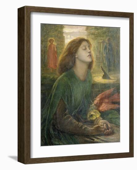 Beata Beatrix-Dante Gabriel Rossetti-Framed Giclee Print