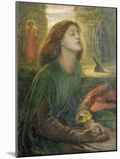 Beata Beatrix-Dante Gabriel Rossetti-Mounted Giclee Print