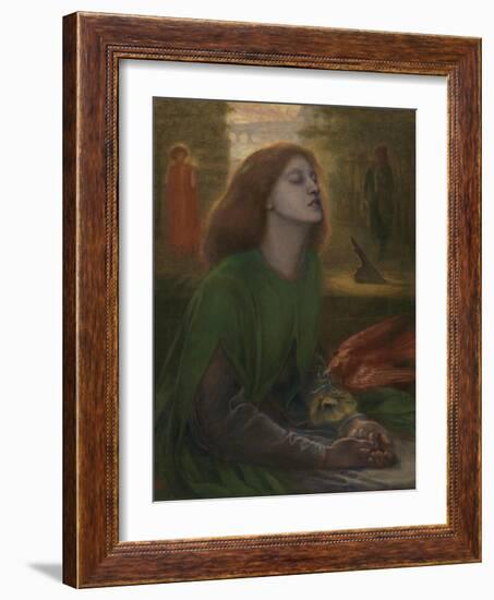 Beata Beatrix-Dante Gabriel Rossetti-Framed Giclee Print