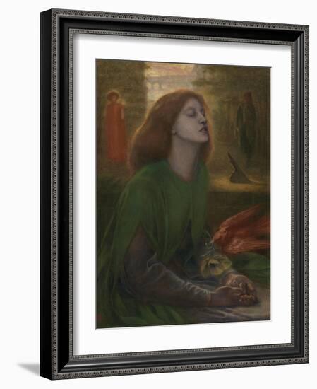 Beata Beatrix-Dante Gabriel Rossetti-Framed Giclee Print