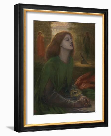 Beata Beatrix-Dante Gabriel Rossetti-Framed Giclee Print