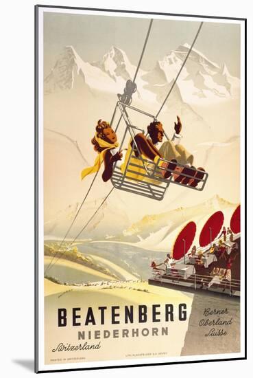 Beatenberg-null-Mounted Giclee Print