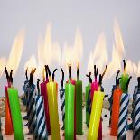 Burning Birthday Candles-Beathan-Framed Photographic Print