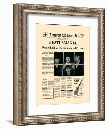 Beatlemania!-The Vintage Collection-Framed Premium Giclee Print