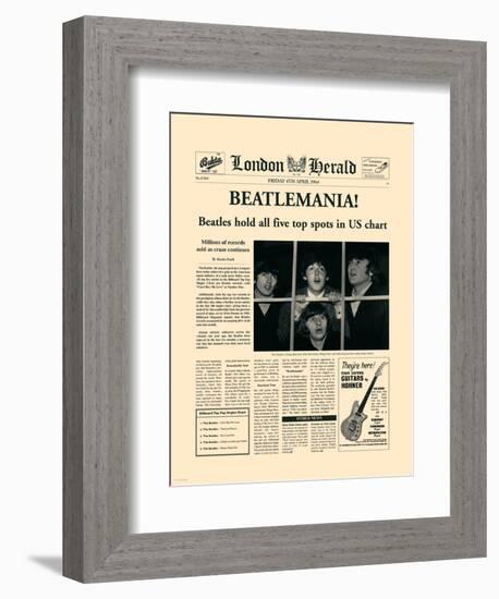 Beatlemania!-The Vintage Collection-Framed Premium Giclee Print