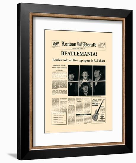 Beatlemania!-The Vintage Collection-Framed Premium Giclee Print