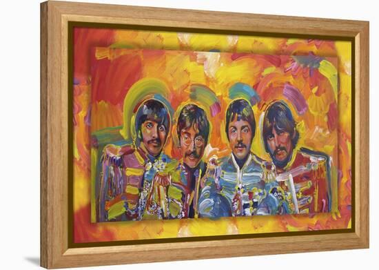 Beatles Sgt-Peppers-Howie Green-Framed Premier Image Canvas