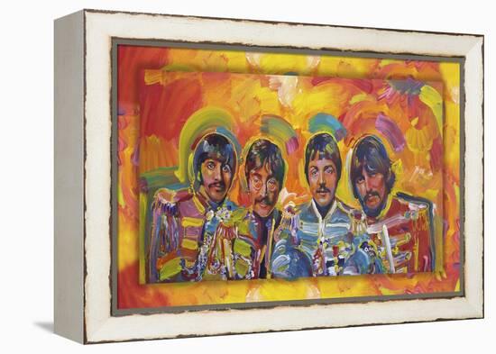 Beatles Sgt-Peppers-Howie Green-Framed Premier Image Canvas