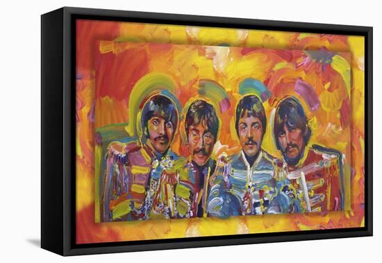 Beatles Sgt-Peppers-Howie Green-Framed Premier Image Canvas