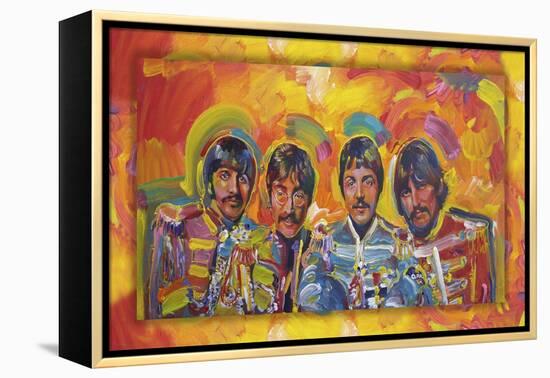 Beatles Sgt-Peppers-Howie Green-Framed Premier Image Canvas