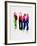 Beatles Watercolor-Lora Feldman-Framed Art Print