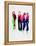 Beatles Watercolor-Lora Feldman-Framed Stretched Canvas