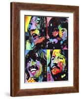 Beatles-Dean Russo-Framed Giclee Print