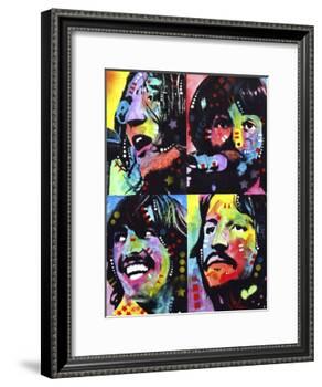 Beatles-Dean Russo-Framed Giclee Print
