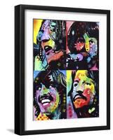 Beatles-Dean Russo-Framed Giclee Print