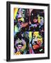 Beatles-Dean Russo-Framed Giclee Print