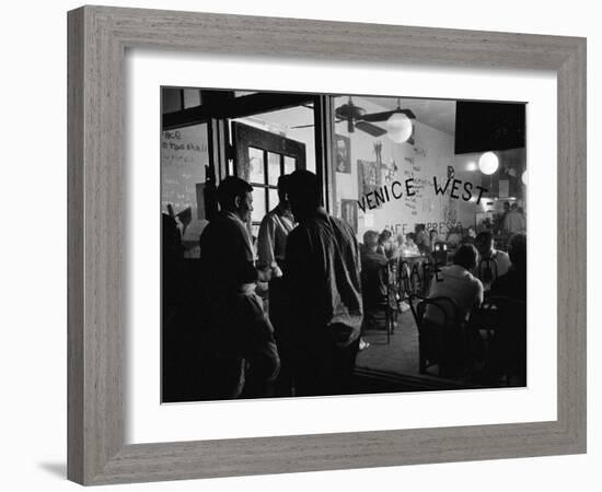 Beatnik Dive, "The Gas House"-Allan Grant-Framed Photographic Print